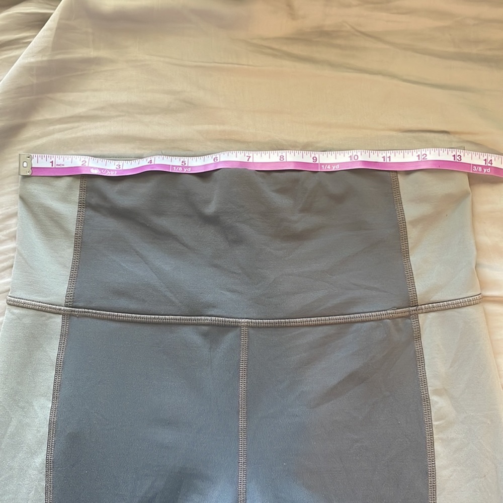 Athleta Spar Colorblock‎ 7/8 Tight Color Silver Bells size small - Picture 12 of 14